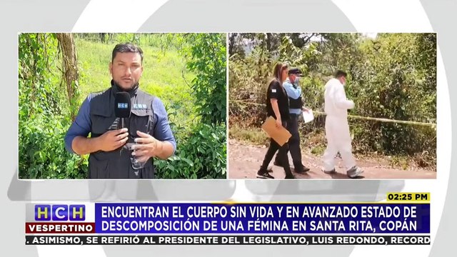 Putrefacto hallan cadáver de una mujer junto al cementerio de Santa Rita de Copán