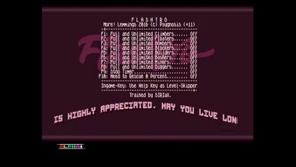Amiga Trainer Intro More Lemmings 2016 by A1 (2016)