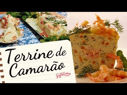 TERRINE DE CAMARÃO (RECEITA FÁCIL COM BATATA E CREAM CHEESE) | RECEITINHAS