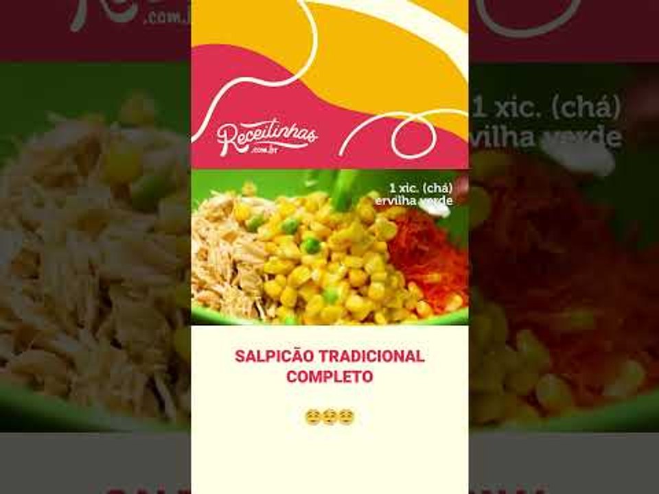 COMO FAZER SALPICÃO EM CASA COMPLETO IGUAL NO NATAL (RECEITA ORIGINAL) | RECEITINHAS