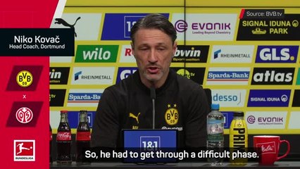 Dortmund must neutralise Mainz's Burkardt, claims Kovac