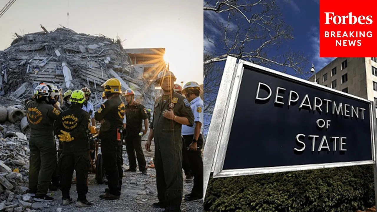 State Department Spokesperson Responds To The Earthquake In Myanmar And Thailand: ‘We Are Ready’