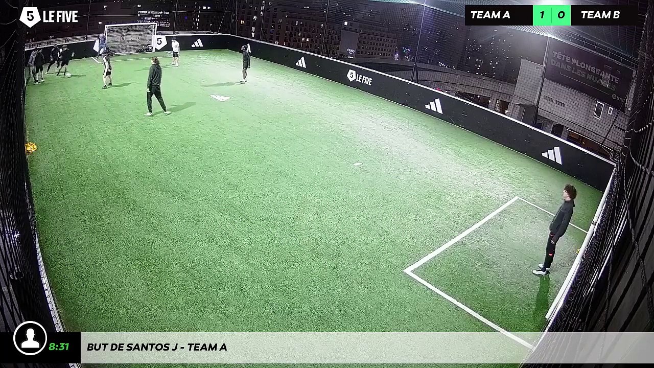 But de Santos J - Team A