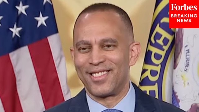 Hakeem Jeffries Asked How Confident He Is In Maintaining ‘Unanimous Support’ For 2027 Leadership Election