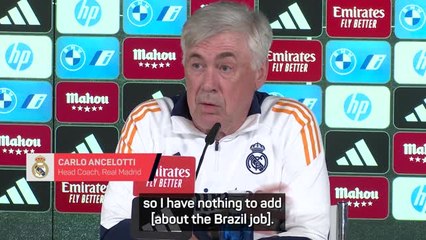 Ancelotti breaks silence over Brazil job speculation