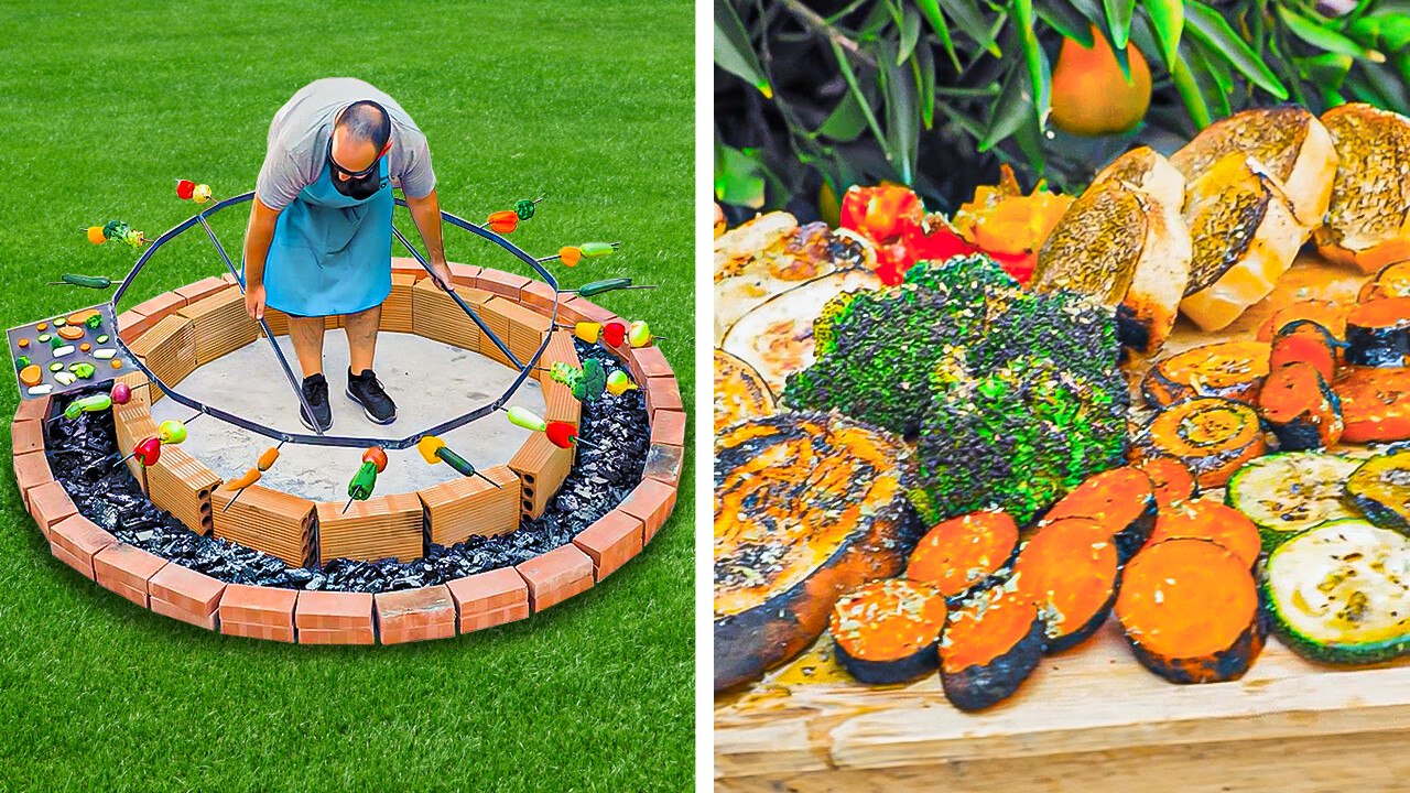 Create Your DREAM Outdoor Kitchen For DELICIOUS Grilled Meals!