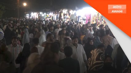 Pasar Malam Pakistan meriah menjelang Syawal