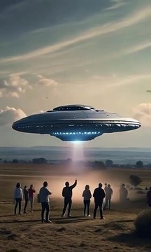 UFO Land on Earth #Tranding #Video #ViralVideo #Ai