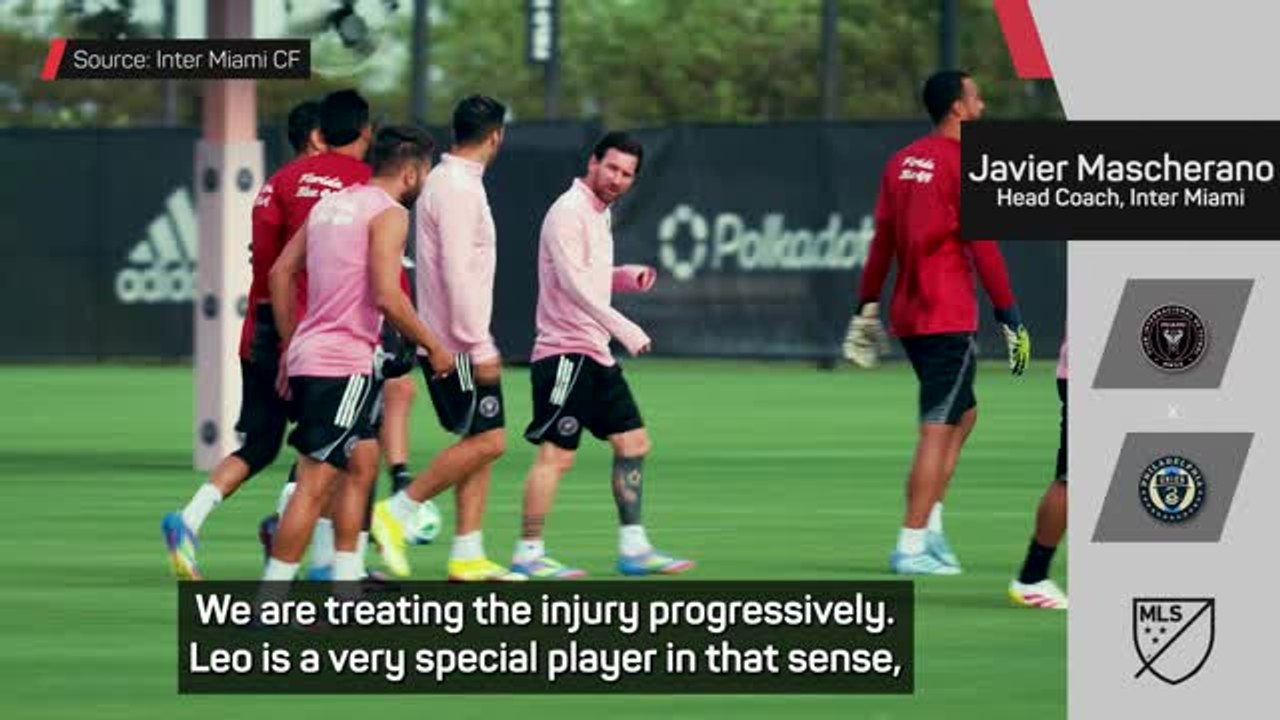 Mascherano provides update on Messi ahead of Philadelphia clash