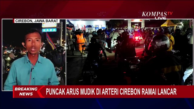 Kondisi Arus Mudik di Jalur Arteri Cirebon Ramai Lancar pada Sabtu Pagi (29/03/2025)