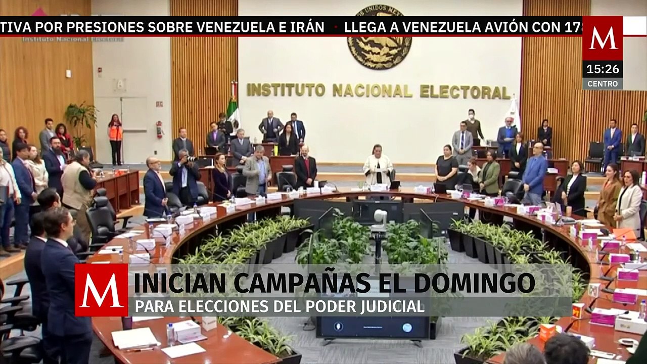 Campañas para elecciones del Poder Judicial comienzan este domingo