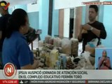 Caracas | JPSUV realizó jornada de atención social en el Complejo Educativo Fermín Toro