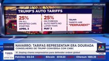 Política tarifária de Trump alerta montadoras; conselheiro da Casa Branca esclarece | CNBC BREAKING