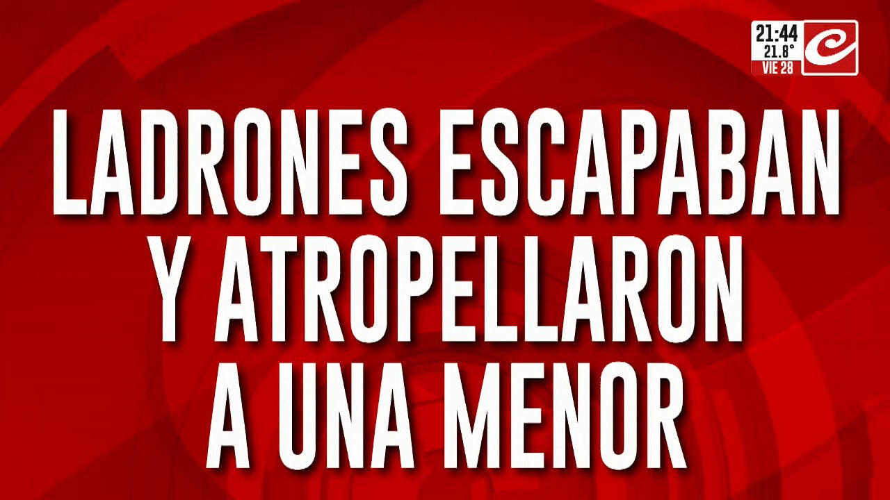 Persecución mortal en Tigre: ¡Una bebé de 11 me...