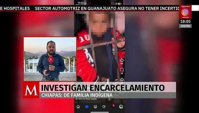 Familia indígena, incluidos menores, encarcelada en Chenalhó; Fiscalía investiga