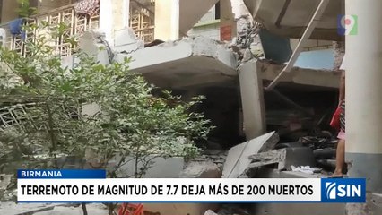 Terremoto de 7.7 de Myanmar podría superar los 10,000 muertos | Emisión Estelar SIN