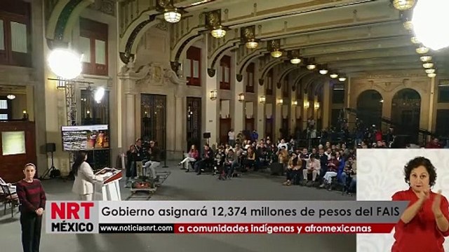 Gobierno asignará 12,374 millones de pesos del FAIS a comunidades indígenas y afromexicanas para proyectos de infraestructura