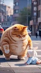 Cat😺 and Baby👶 Story... By AI CATS STORY.