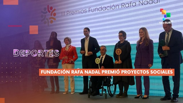 Proyectos sociales galardonados en 3ª edición de Premios Fundación Rafa Nadal DEPORTES TE LO CUENTO 28-03-2025