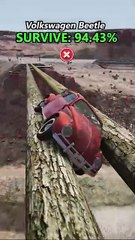 Jump, Extreme and Survive test! #beamngdrive #beamng #gaming