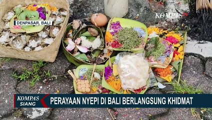 Momen Nyepi di Bali, Perayaan Berlangsung Khidmat dan Penuh Kekhusyukan