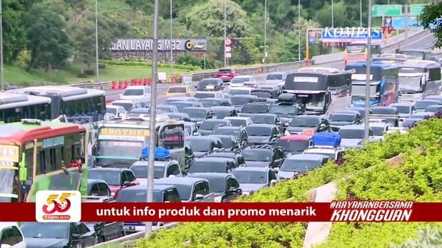 Pantauan Puncak Arus Mudik: Tol Jakarta-Cikampek KM 48 Macet, Sabtu 29 Maret 2025 Siang