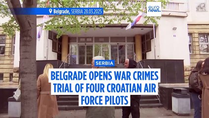 Belgrade opens war crimes trial of Croatian Air Force Pilots