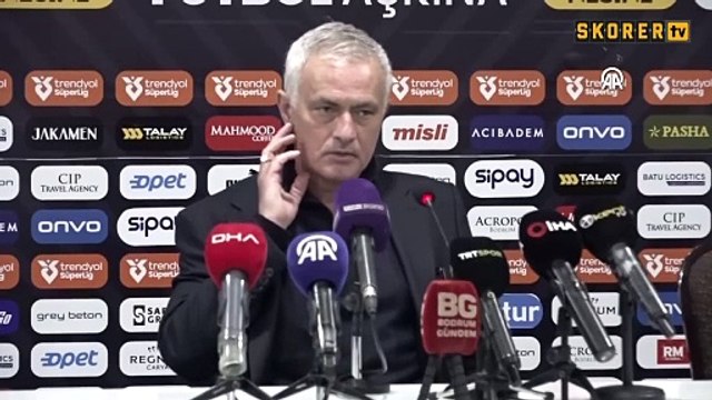 Jose Mourinho'dan Allan Saint Maximin ve yabancı hakem sözleri!