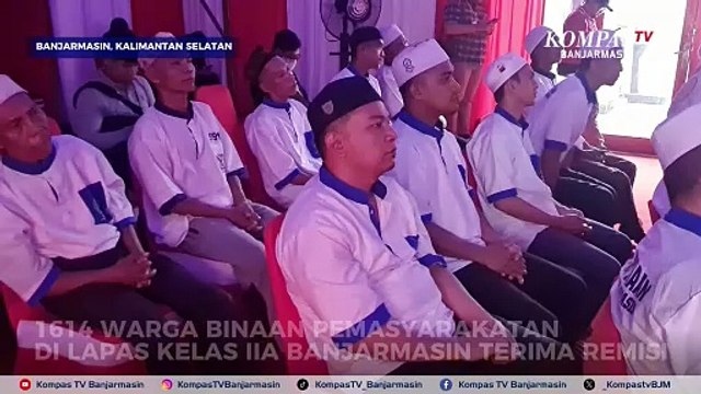 Ribuan Warga Binaan Pemasyarakatan di Kalsel Terima Remisi Idulfitri 2025