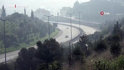 Bayram tatilinin ilk günü otoyol boş kaldı