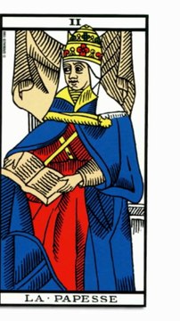 Formation Tarot de Marseille - La Papesse