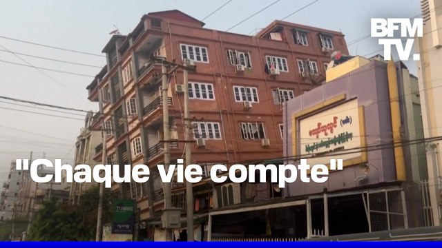 Séisme en Birmanie: au moins 1.000 morts et 2.376 blessés selon un bilan provisoire ce samedi