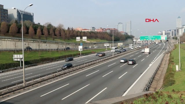 9 günlük bayram tatilinin ilk gününde İstanbul boş kaldı