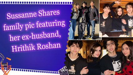 Hrithik Roshan’s ex-wife Sussanne Khan's heartwarming birthday greeting to his son Hrehaan
