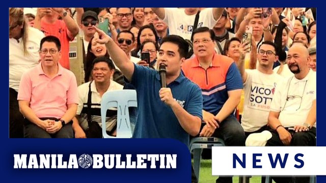 Mayor Vico introduced by father Vic as PH's future leader