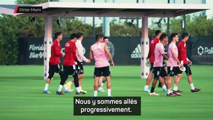 Mascherano : “Nous y sommes allés progressivement avec Leo”