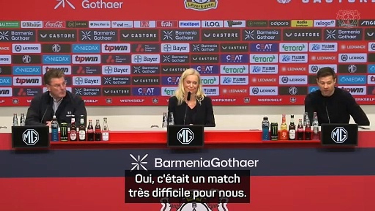 Xabi Alonso : "Nous avons fait notre part du travail"