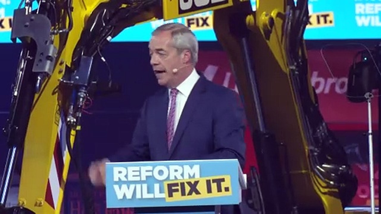 Farage launches Reform UK’s local election campaign