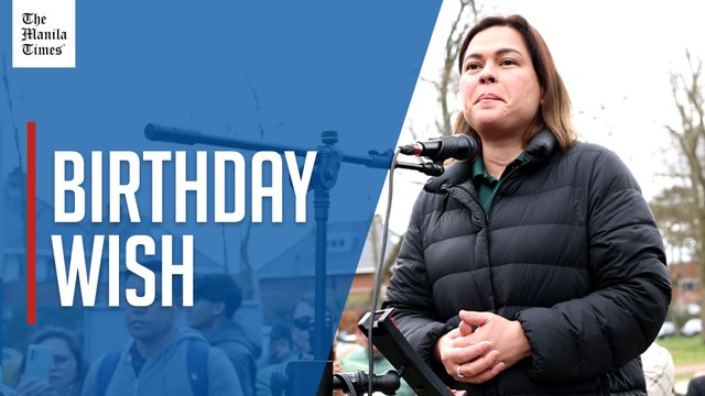 Sara calls on Filipinos to pray 'for God to save the Philippines' on dad' 80th birthday