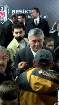 Beşiktaş camiası bayramlaştı