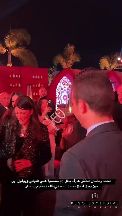 محمد رمضان يثير الجدل برد فعل غريب تجاه بطل "لام شمسية"