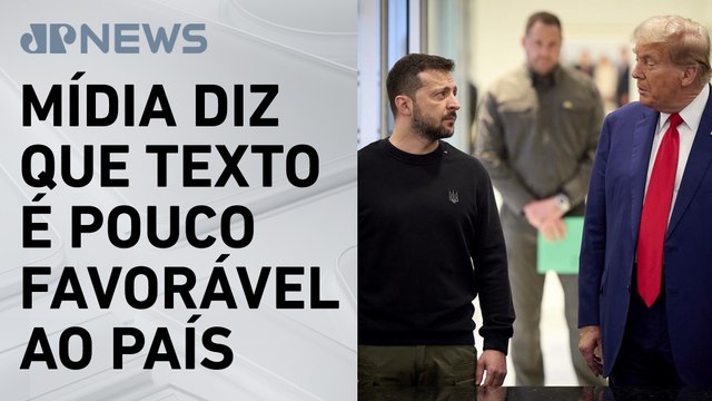 Ucrânia recebe dos EUA uma nova versão do acordo sobre minerais estratégicos