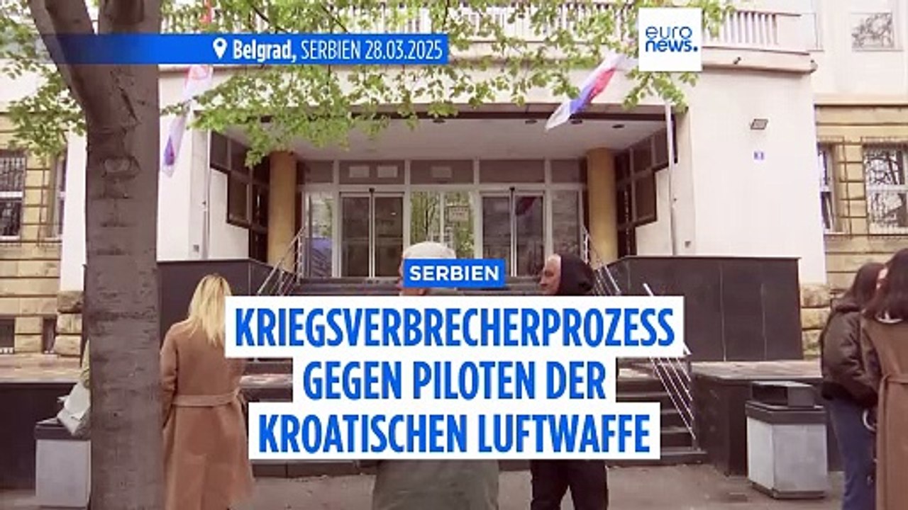 Belgrad eröffnet Kriegsverbrecherprozess gegen Piloten der kroatischen Luftwaffe