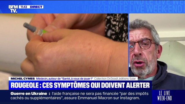 Symptômes, gestes barrières, vaccination... Les conseils de Michel Cymes pour détecter et éviter la rougeole