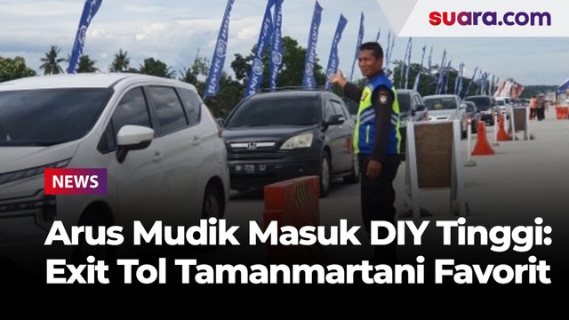 Arus Mudik Masuk ke DIY Meningkat: Exit Tol Tamanmartani Jadi Favorit