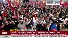 İmamoğlu'nun yapay zekayla oluşturulan videosu Maltepe'de mitingde yayınlandı