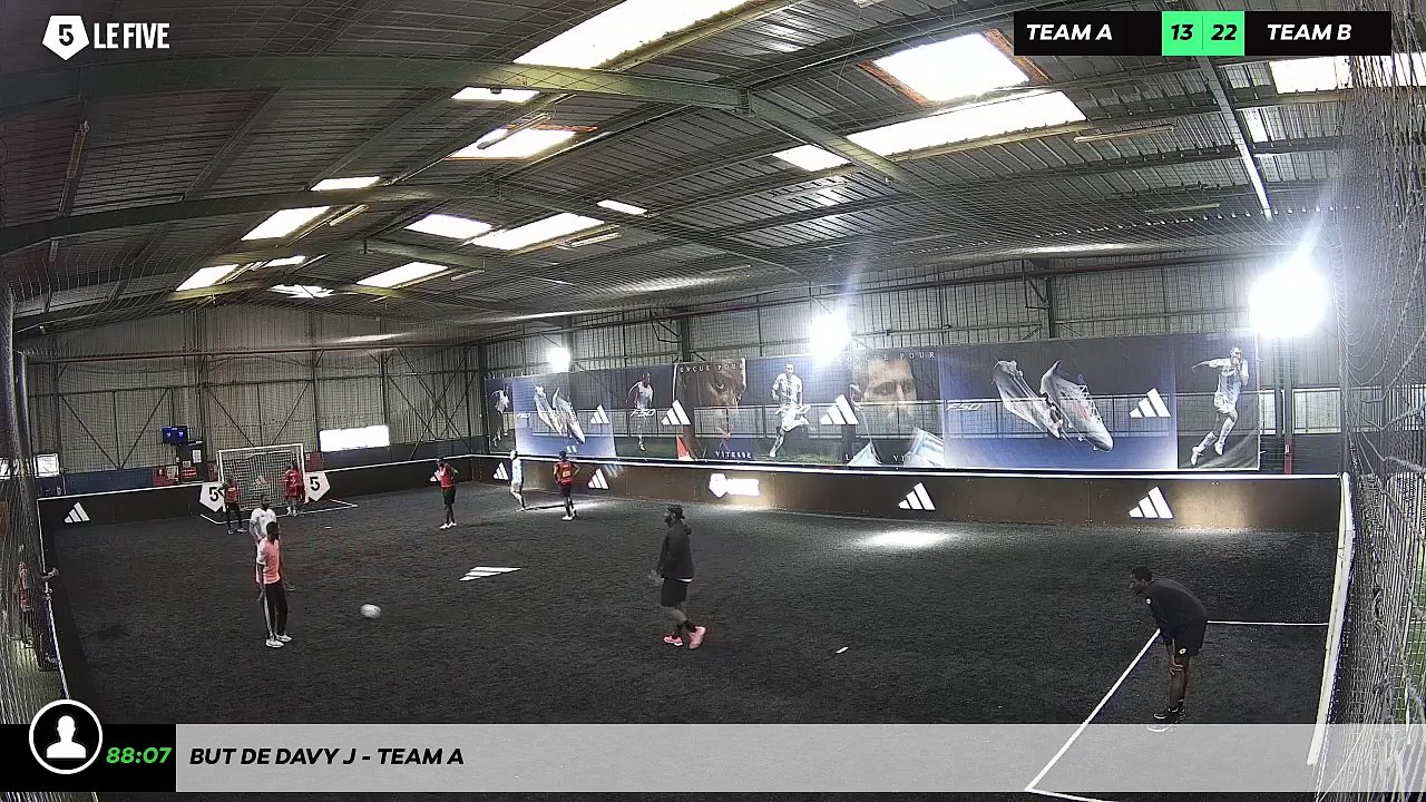 But de Davy J - Team A