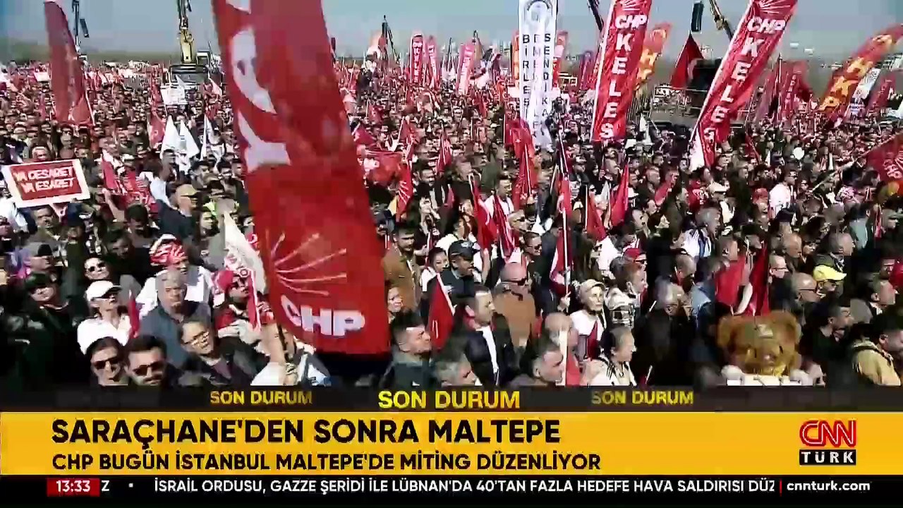 CHP'den Maltepe'de miting