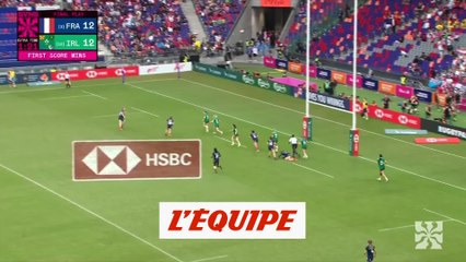 Le résumé de France-Irlande - Rugby à 7 - Hong Kong (F)