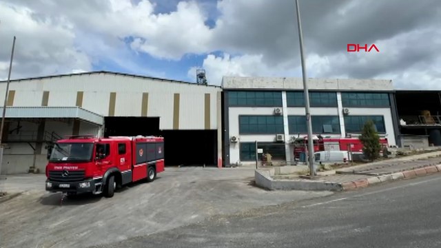 Aliağa'da fabrikada patlama; 1 ölü, 4 yaralı